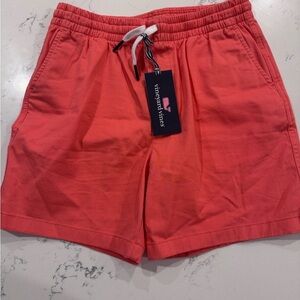 Vineyard Vines Boys Coral Pull On Chino Shorts